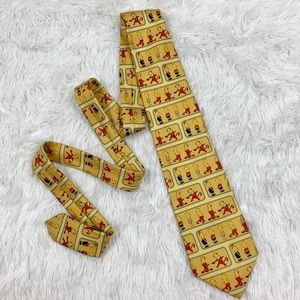 Vintage Bart Simpson 1998 Silk Tie Made In Italy